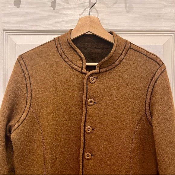 ❣️2/$15 VINTAGE Reversible Wool Coat - Picture 3 of 10